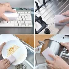 Арт. Губка меламінова для чищення різних поверхонь Nano sponge 10x6x2cm 330961765 фото