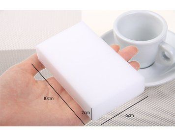 Арт. Губка меламінова для чищення різних поверхонь Nano sponge 10x6x2cm 330961765 фото