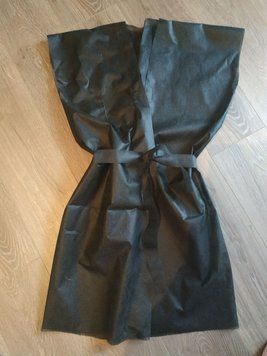 Халат одноразовий Кімоно, безрукавка, BlackyNight, L ,ТМ Convalia Beauty 23009 фото