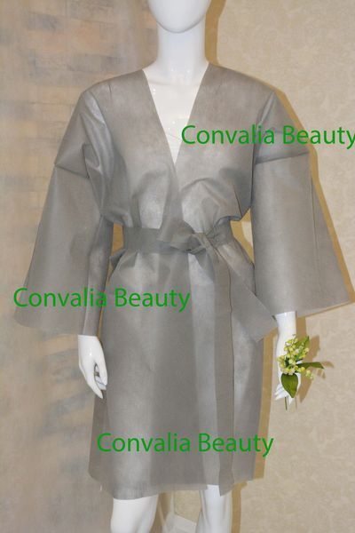 Халат одноразовий Кімоно, з рукавом 3/4, висока щільністьТМ Convalia Beauty 23001 фото