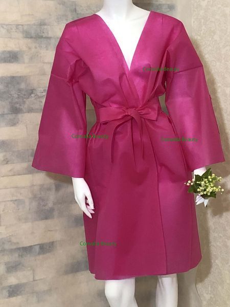 Халат одноразовий Кімоно, з рукавом 3/4, висока щільністьТМ Convalia Beauty 23001 фото