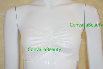 Бюстгалтер одноразовий (білий), м`який, на зав`язках, 50шт ТМ Convalia Beauty 2011 фото