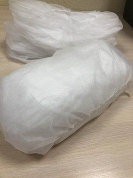 Чохол одноразовий на ПІДЛОКіТНИК, манікюрну підставку, 1уп.- 50 шт, ТМ Convalia Beauty 18037 фото